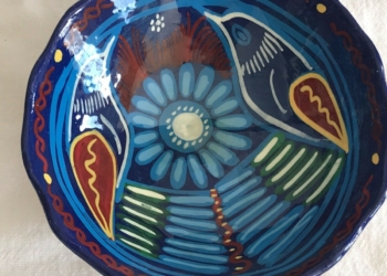 Colorful Ceramic Pottery Bowl