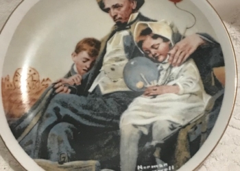 “Cobbler Home from the County Fair”, Norman Rockwell